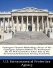 Contingent Valuation Methodology Review of the Contingent Valuation Method for the Proposed RIA for RCRA Corrective Action Rule by the Environmental Economics Advisory Committee (Paperback) - US Environmental Protection Agency Photo