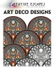 Creative Escapes Coloring Book: Art Deco Designs (Paperback) - Racehorse Publishing Photo