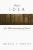 Hegel's Idea of a Phenomenology of Spirit (Paperback, 2nd) - Michael Forster Photo