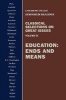 Education - Ends and Means (Paperback, 9th Revised edition) - Plato Photo