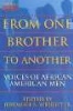 From One Brother to Another - Voices of African American Men (Paperback) - Jeremiah A Wright Photo