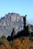 Boot Rock Formation and Crown Mountain at Big Bend U S National Park, Texas - Blank 150 Page Lined Journal for Your Thoughts, Ideas, and Inspiration (Paperback) - Unique Journal Photo