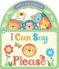 I Can Say Please - Peek-A-Boo Playbook (Board book) - Parragon Photo