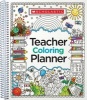 Teacher Coloring Planner (Paperback) - Scholastic Teaching Resources Photo