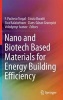 Nano and Biotech Based Materials for Energy Building Efficiency (Hardcover) - F Pacheco Torgal Photo