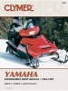 Yamaha Snowmobile - Clymer Workshop Manual (Paperback, 1st ed) - Ron Wright Photo