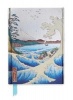 Hiroshige the Sea at Satta (Foiled Journal) (Hardcover) - Flame Tree Photo