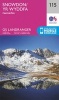 Snowdon & Caernarfon (Sheet map, folded, February 2016 ed) - Ordnance Survey Photo