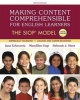 Making Content Comprehensible for English Learners - The SIOP Model (Paperback, 5th edition) - MaryEllen Vogt Photo