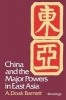 China and the Major Powers in East Asia (Paperback) - A Doak Barnett Photo