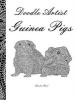 Doodle Artist - Guinea Pigs - A Colouring Book for Grown Ups (Paperback) - Annette Rand Photo