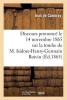 Discours Prononce Le 14 Novembre 1865 Sur La Tombe de M. Isidore-Henry-Germain Boivin (French, Paperback) - De Cambray J Photo