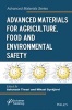 Advanced Materials for Agriculture, Food and Environmental Safety (Hardcover) - Ashutosh Tiwari Photo