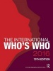 International Who's Who 2016 (Hardcover, 79th Revised edition) - Europa Publications Photo