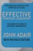 Effective Strategic Leadership - The Complete Guide to Strategic Management (Paperback, Revised edition) - John Adair Photo