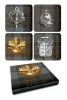 Outlander Tartan Coaster Set - Dark Horse Deluxe Photo