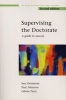 Supervising the Doctorate (Paperback, 2nd Revised edition) - Sara Delamont Photo