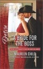 A Bride for the Boss (Paperback) - Maureen Child Photo