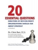 20 Essential Questions Directors of Not-For-Profit Organizations Should Ask about Strategy (Paperback) - Dr Chris Bart Photo