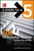 5 Steps to a 5: 500 AP Psychology Questions to Know by Test Day, Second Edition (Paperback, 2nd) - Lauren Williams Photo