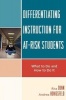 Differentiating Instruction for At-Risk Students - What to Do and How to Do it (Paperback, New) - Rita Dunn Photo