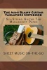 The Mini Blank Guitar Tablature Notebook - Six-String Guitar Tab Manuscript Paper (Paperback) - Greatest Guitar Songbook Photo