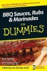 BBQ Sauces, Rubs and Marinades For Dummies (Paperback) - Traci Cumbay Photo