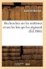 Recherches Sur Les Meteores Et Sur Les Lois Qui Les Regissent (French, Paperback) - Coulvier Gravier Photo