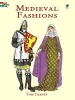 Medieval Fashions Coloring Book (Paperback) - Tom Tierney Photo