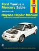 Ford Taurus & Mercury Sable Automotive Repair Manual - 1996 - 2007 (Paperback) -  Photo