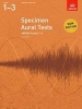 Specimen Aural Tests, Grades 1-3 - From 2011 (Staple bound, New edition) -  Photo