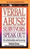 Verbal Abuse Survivors Speak Out - On Relationship and Recovery (MP3 format, CD) - Patricia Evans Photo