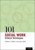 101 Social Work Clinical Techniques (Paperback) - Francis J Turner Photo