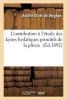 Contribution A L'Etude Des Kystes Hydatiques Primitifs de La Plevre (French, Paperback) -  Photo