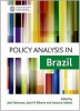 Policy Analysis in Brazil (Hardcover, New) - Jeni Vaitsman Photo