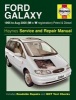 Ford Galaxy Petrol and Diesel Service and Repair Manual - 1995 to 2000 (Hardcover) - Martynn Randall Photo