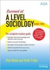 Succeed at A Level Sociology, Book Two - The Complete Revision Guide (Paperback, 2nd Revised edition) - Rob Webb Photo