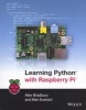 Learning Python with Raspberry Pi (Paperback) - Alex Bradbury Photo