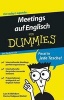 Meetings auf Englisch Fur Dummies das Pocketbuch (German, Paperback) - Lars M Blohdorn Photo