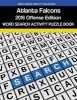 Atlanta Falcons 2016 Offense Word Search Activity Puzzle Book (Paperback) - Mega Media Depot Photo