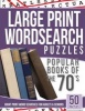  Puzzles Popular Books of the 70s - Giant Print Word Searches for Adults & Seniors (Large print, Paperback, large type edition) - Large Print Wordsearches Photo