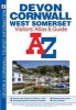 Devon, Cornwall and West Somerset Visitors' Atlas (Paperback, 9th Revised edition) - Geographers A Z Map Company Photo