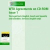 WTO Agreements on CD-ROM Issue 1 - The Legal Texts (English, French and Spanish) and Schedules, Services (English Only) (CD-ROM) - World Trade Organization Photo