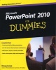 PowerPoint 2010 For Dummies (Paperback) - Doug Lowe Photo