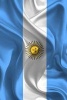 The National Flag of Argentina - Blank 150 Page Lined Journal for Your Thoughts, Ideas, and Inspiration (Paperback) - Unique Journal Photo