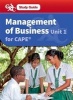 Management of Business Cape Unit 1 CXC Study Guide - A Caribbean Examinations Council (Mixed media product, New edition) - Robert Dransfield Photo