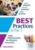 Best Practices at Tier 1 - Daily Differentiation for Effective Instruction, Secondary (Paperback) - Gayle Gregory Photo