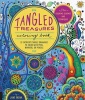 Tangled Treasures Coloring Book - 52 Intricate Tangle Drawings to Color with Pens, Markers, or Pencils - Plus: Coloring Schemes and Techniques (Paperback) - Jane Monk Photo