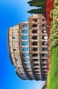 Ancient Colosseum with Flowers in Rome Italy Journal - 150 Page Lined Notebook/Diary (Paperback) - Cool Image Photo