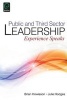 Public and Third Sector Leadership - Experience Speaks (Paperback) - Brian Howieson Photo